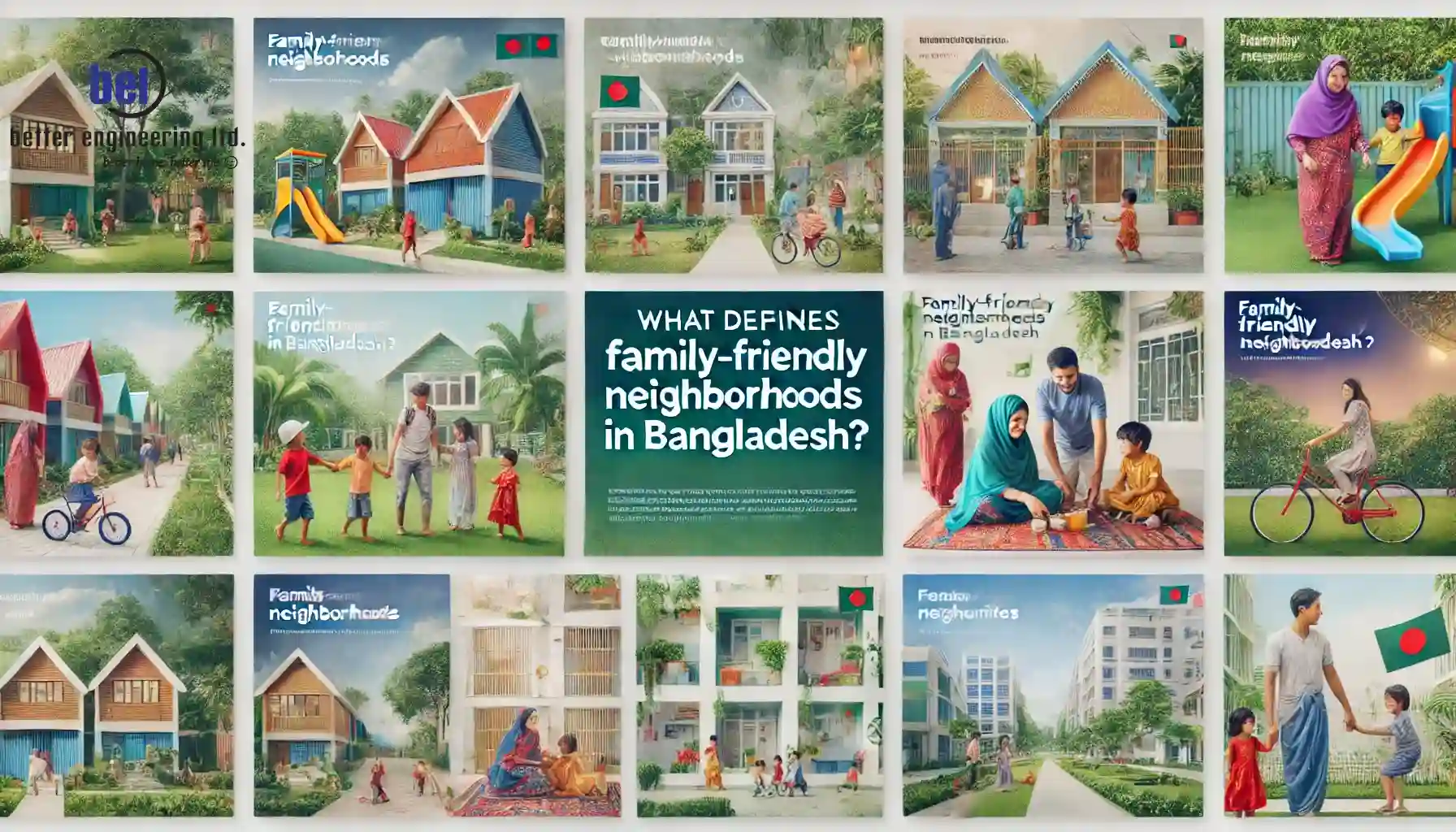 Family-Friendly Neighborhoods in Bangladesh